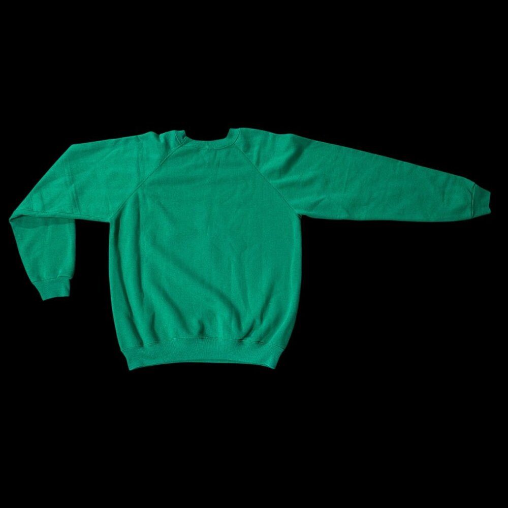 Vintage Sweatshirt St Patricks Day Irish Grandma Hanes XL Green 1990s Pull Over - Picture 3 of 7